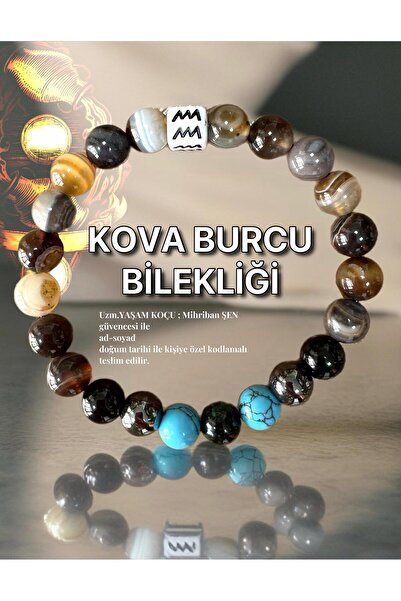 Mihri Doğaltaş Kova Burcu Bilekliği