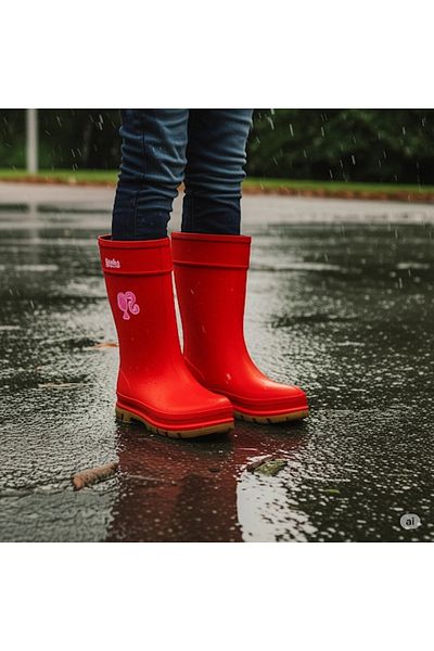 belixspor Konçlu Pad Girls' Boots 26-35 Red