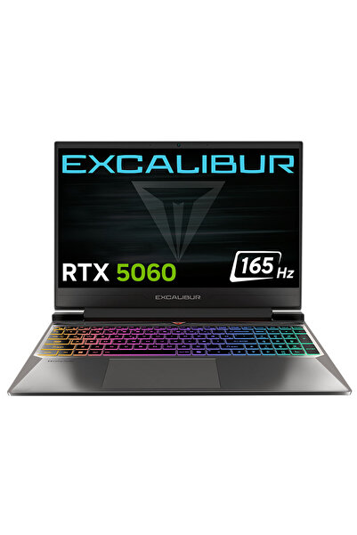 CASPER Excalibur G870 i7-13620H 32GB 2TB 115W RTX5060 165Hz 15.6" Freedos Gaming Laptop G870.1362-DX60X-C