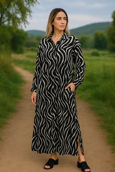 MODA Viscose Shirt Dress, Dress, Viscose Dress