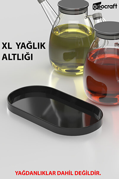 EOCRAFT Xl Büyük Boy Granit Yağlık Altlığı,yağdanlık Standı,mutfak Banyo Için...