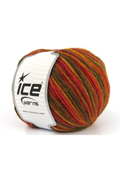 Ice yarns مجموعة من 4 خيوط صوفية بوزن 100 جرام لكل منها، خيوط صوفية متعددة ال...