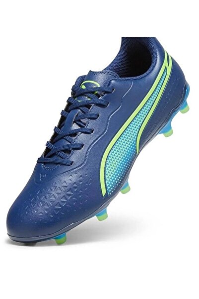 Puma King Match Fg/Ag 107570 Profesyonel Erkek Krampon MAVİ