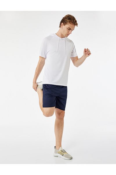 Koton Sport Shorts with Lace-Up Waist Pocket Detail