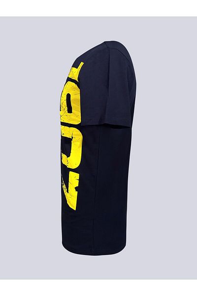Fenerbahçe 1907 Written Navy Blue Unisex T-Shirt