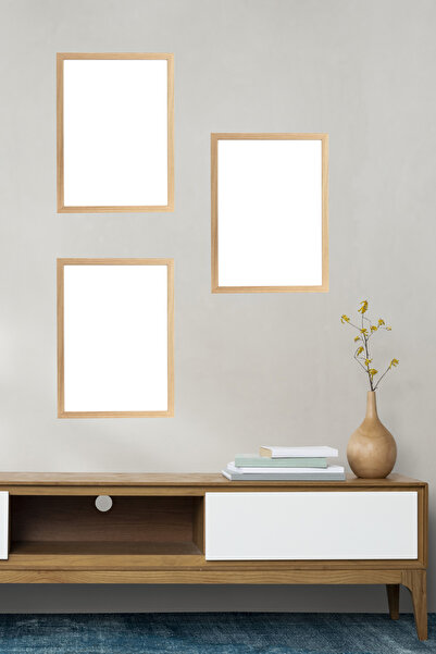 Pİ AHŞAP ÇERÇEVE AHŞAP ÇERÇEVE 21x30 3lü