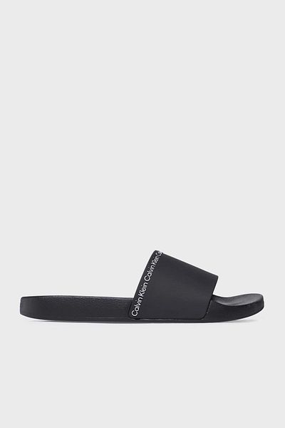 Calvin Klein Logo Slippers Hm0hm00981beh Men's Slippers Hm0hm00981 Beh