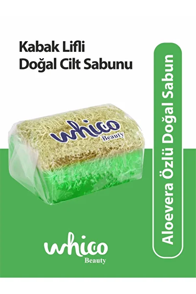 whico beauty Natural Skin Soap with Pumpkin Fiber 125g.