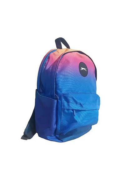 Slazenger Rucsac Orange Blue Riot College 23084