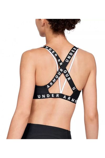 Under Armour Γυναικείο αθλητικό σουτιέν - Wordmark Strappy Sportlette - 1325613-001