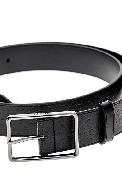 Guess Men's Belt Bmglslp5135-Bla