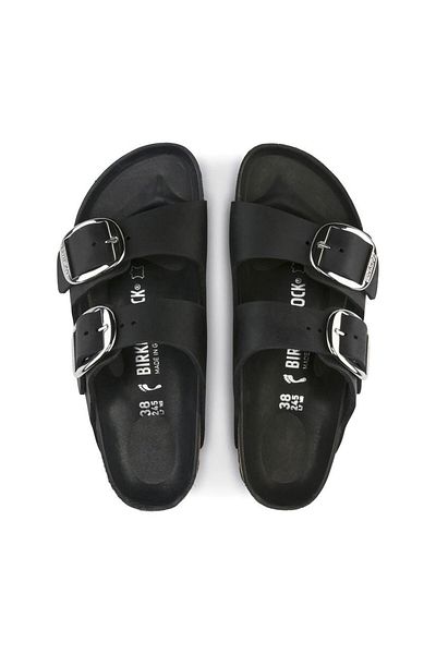 Birkenstock Papuci unisex Arizona Big Buckle Fl Negri 1011075-20026