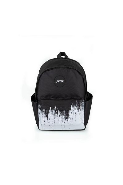 ME TEAM SLAZENGER ΜΑΥΡΟ ΛΕΥΚΟ RIOT COLLEGE ΣΑΚΙΔΙΟ ΠΛΑΤΗΣ 23088