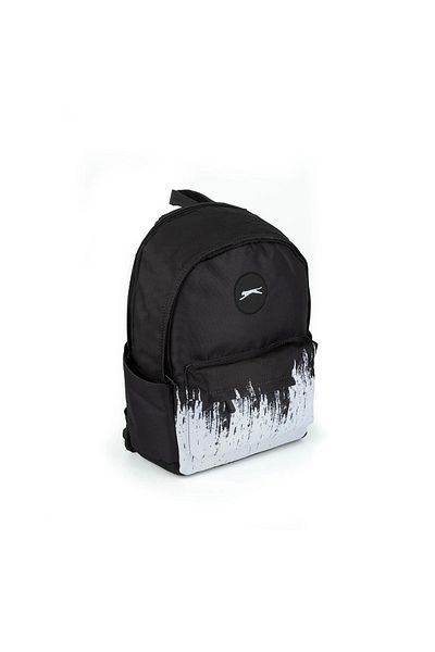 ME TEAM SLAZENGER ΜΑΥΡΟ ΛΕΥΚΟ RIOT COLLEGE ΣΑΚΙΔΙΟ ΠΛΑΤΗΣ 23088