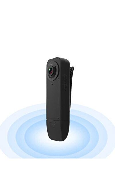 Urfakent Yaka Tipi Hd Kamera Gece Görüş-ses-hareket Algılama Geniş Açı(WİFİLİ DEĞİLDİR)