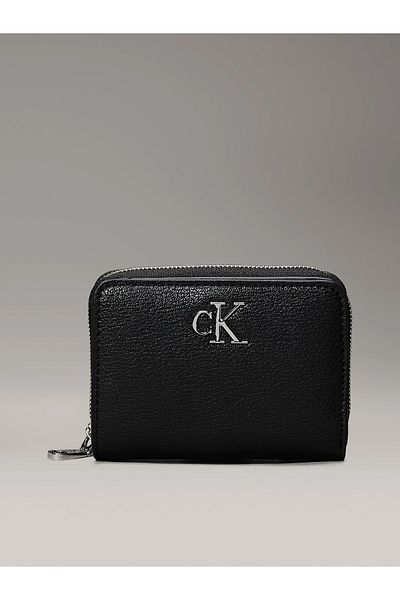 Calvin Klein Minimal Monogram Md Zip Around Women's Wallet Lv04K1009G-Ub1