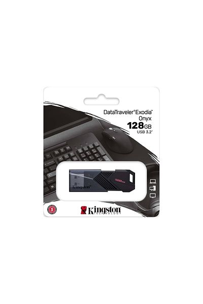 Kingston 128 جيجا يو اس بي 3.2 ديتكسون / 128 جيجا اكسوديا
