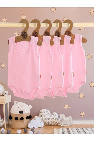 vitmo 5-Piece Baby Strap Snap Fastener Height Extension Apparatus Gift Body 100% Organic Cotton