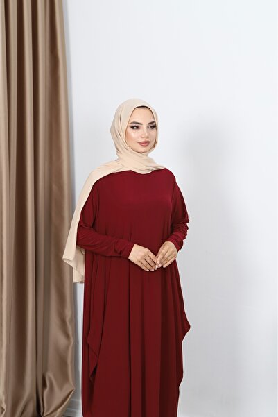 NİSUM MODA Bat Sleeve Shalwar Dress