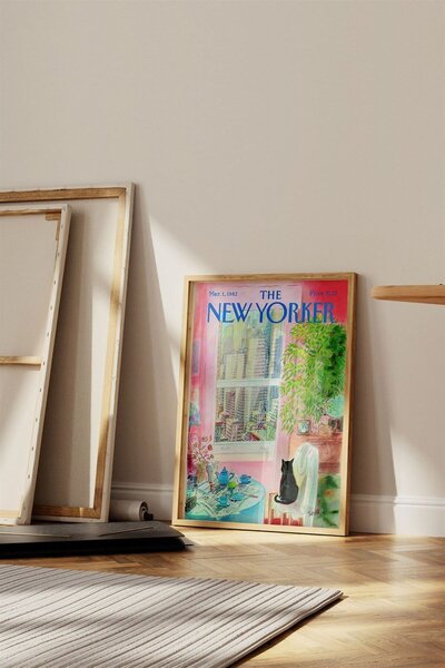 Buka Shops New Yorker Mar Tablo, Poster - Çerçevesiz