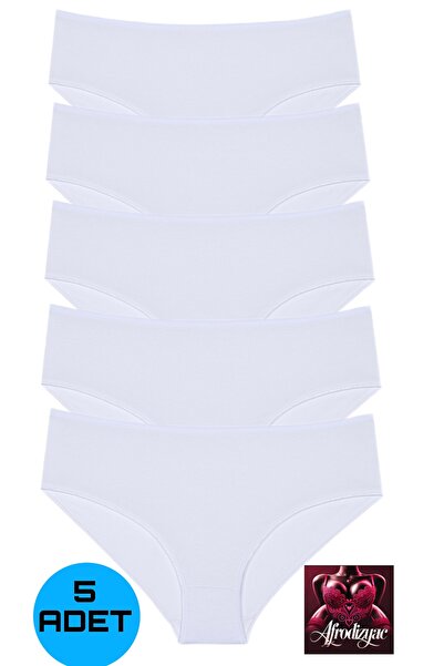 Afrodizyac 5’li Orta Yüksek Bel Extra Esnek Ve Yumuşak Bambu Bato