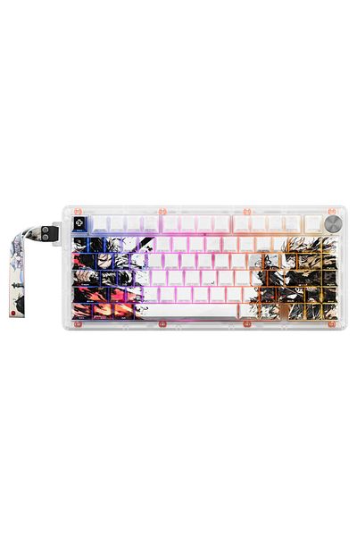 QwertyKey 75 HE Striker – Efect Hall, Declanșator rapid, RGB, Snap Tap, Comutatoare magnetice
