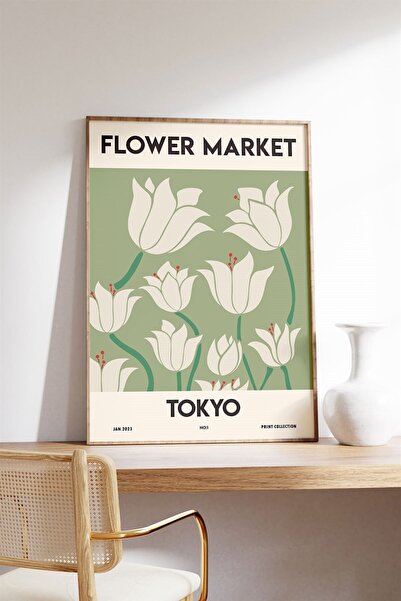 Buka Shops Matisse Flower Market 3'lü Tablo, Poster Seti - Çerçevesiz