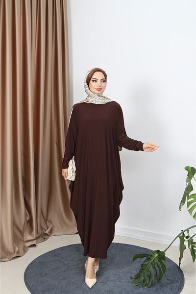 NİSUM MODA Φόρεμα με μανίκι νυχτερίδα