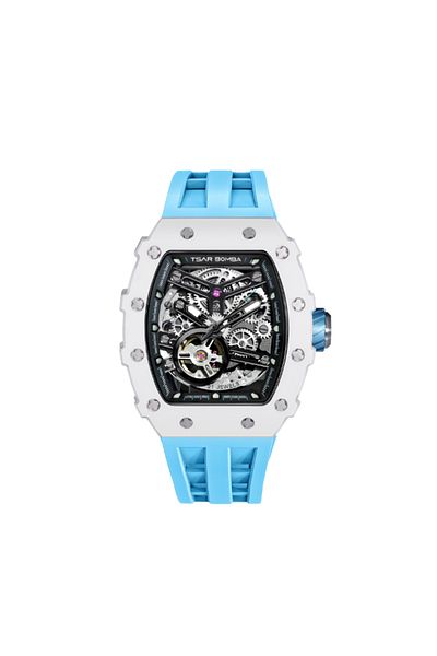 Tsar Bomba Men's Automatic Black Dial Watch - TB8208C-06