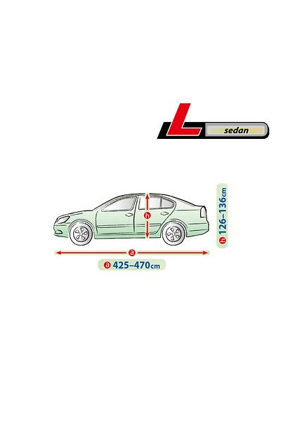 KEGEL Prelata auto completa Mobile Garage - L - Sedan