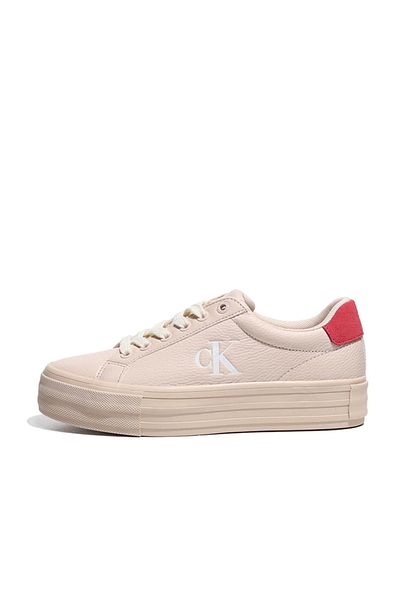 Calvin Klein Women's Platform Sole Pink Sneakers