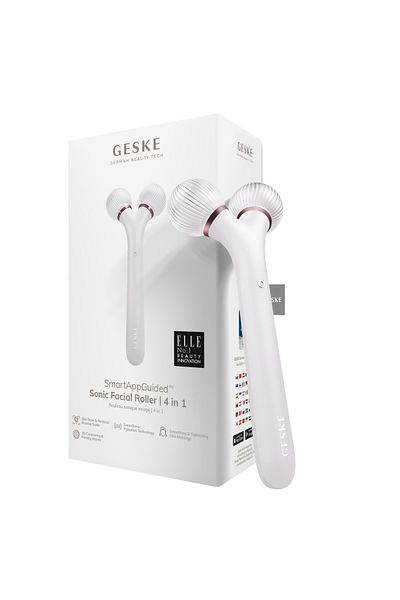 Geske SmartAppGuided™ Sonic Facial Roller | 4 in 1