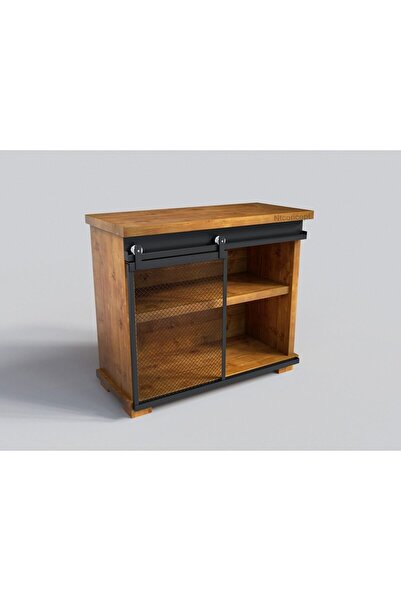 NT Concept Ntconcept Arni Doğal Ağaç Konsol(90CM-H90CM-41CM)