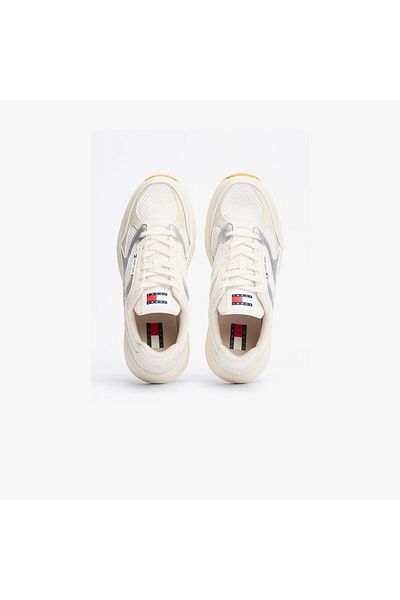 Tommy Hilfiger The Coney Metallic Kadın Bej Sneaker