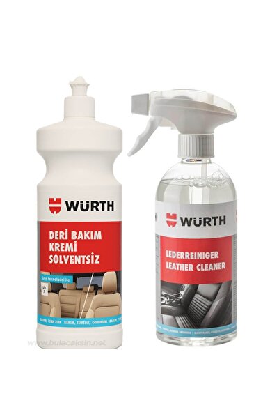Würth Deri Besleyici ve Temizleyici Bakım Seti