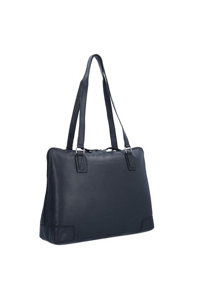 The Chesterfield Brand Wax Pull Up Shoulder Bag Leather 37 Cm Laptop Compartment
