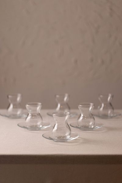 Rakle Astoria Kristalin 12 Piece Tea Set 140 Cc