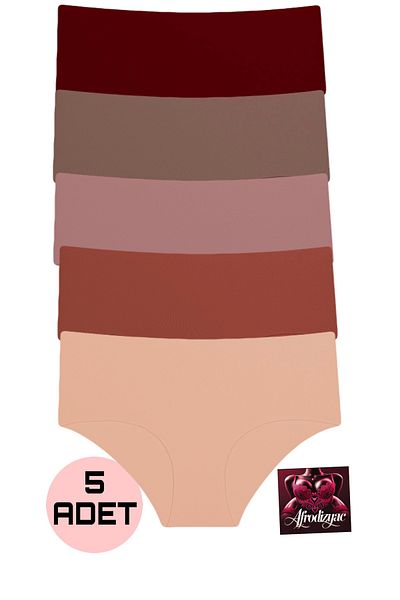 Afrodizyac 5!I Extra High Waist Laser Cut Extra Flexible Non-Marking Seamless Panties
