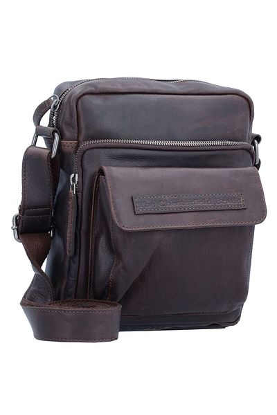 The Chesterfield Brand Wax Pull Up Shoulder Bag Leather 21 Cm