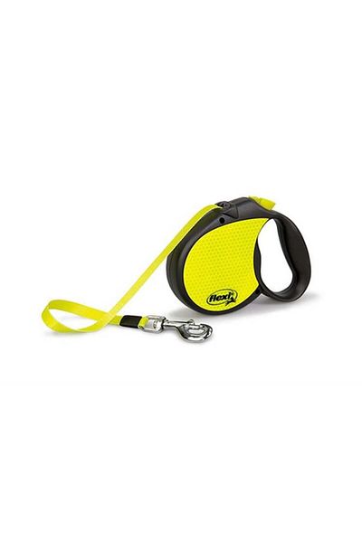 Flexi New Neon M Dog Walking Collar 5 M