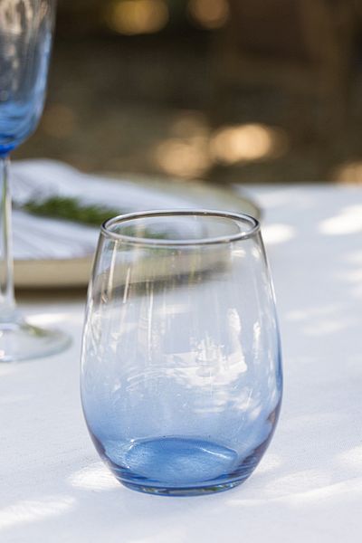 Rakle Larc Set of 4 Soft Drink Glasses Blue 570 Cc