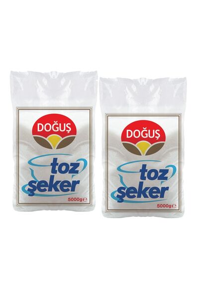 Doğuş Doğuş Toz Şeker 5000g X 2 Adet