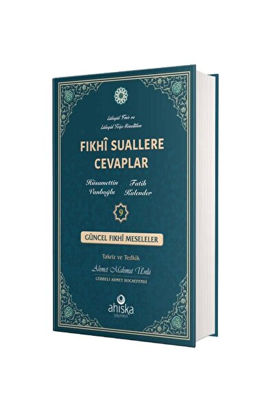Ahıska Yayınevi Fıkhi Suallere Cevaplar (9. CİLT)