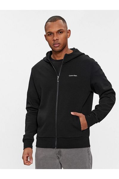 Calvin Klein MICRO LOGO REPREVE HOODIE JACKET