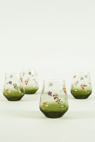 Rakle 425 Cc 4 Pieces Water Glass Jardin Set