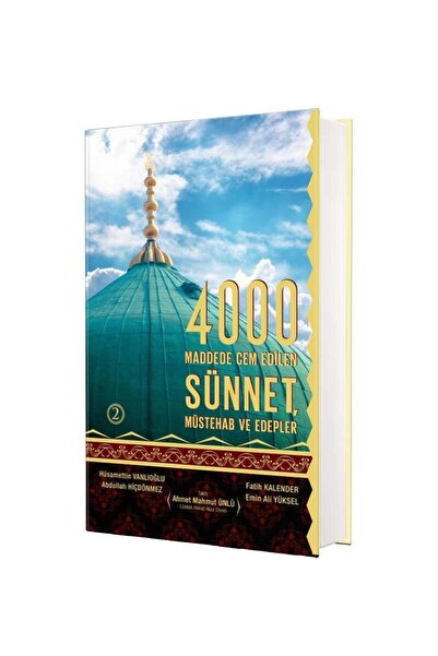 Cübbeli Ahmet Hoca Yayıncılık 4000 Sünnet Müstehab Ve Edepler 2. Cilt