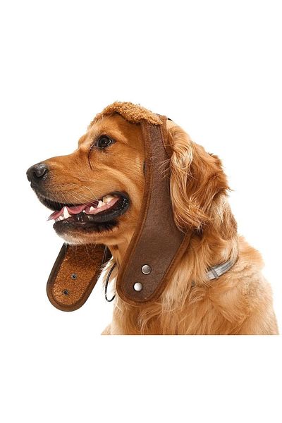Petza Small Medium And Large Breed Dog Hat Pilot Coffee