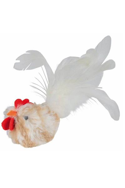 Trixie Plush Rooster with Kediot 8cm
