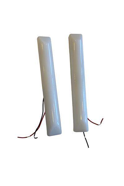 UNİKOM 10 Pack 12V Awning Led Lighting Fixture 20cm-flat Base - White Light 6500k