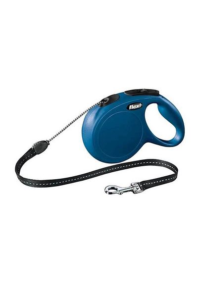 Flexi New Classic Long Medium 8 Mt Rope Blue